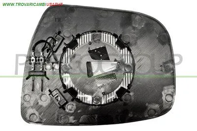 PIASTRA SPECCHIO DESTRA-TERMICA-CONVESSA NISSAN - QASHQAI - 01-09-2017 -, NISSAN - QASHQAI - 2014 > 2017 CODICE/I: OE 963654EA1A DS7127503