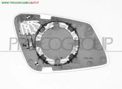 PIASTRA SPECCHIO SINISTRA-TERMICA-ASFERICA BMW - SERIE 1 F20 5 PORTE - 2011 > 2015, BMW - SERIE 1 F20 5 PORTE - 2015 > CODICE/I: OE 51167242701 BM0287514