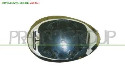 PIASTRA SPECCHIO SINISTRA-TERMICA-ASFERICA-BLU ALFA ROMEO - 156 - 2003 > 2007, ALFA ROMEO - 156 GTA - 2002 > 2006 CODICE/I: AA0807514 OE 156036539