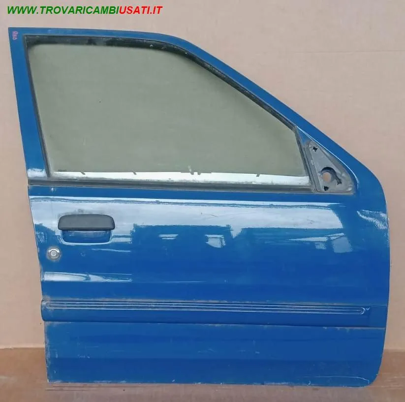 PORTA ANT.D. AZZURRO MET. C/ALZ. E SERR