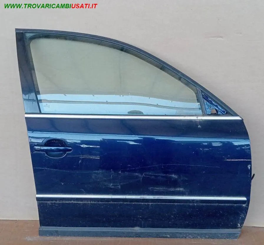 PORTA ANT.D. BLU MEDIO MET. C/ALZ. E SERR.