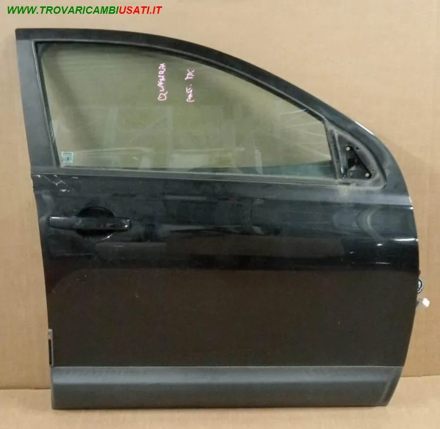 PORTA ANT. DX NERO MET. C/A. e S