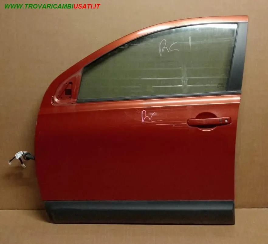 PORTA ANT. SX ARANCIO MET. NO ALZ  CON SERR