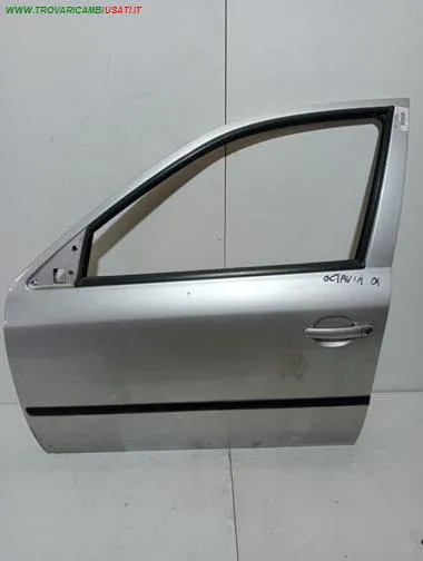PORTA ANT. SX ARGENTO CON AL / SE