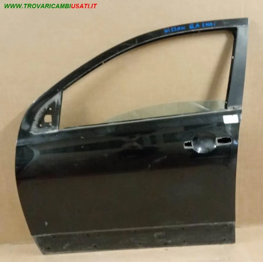 PORTA ANT. SX NERO MET. (No Alz.)C/S.