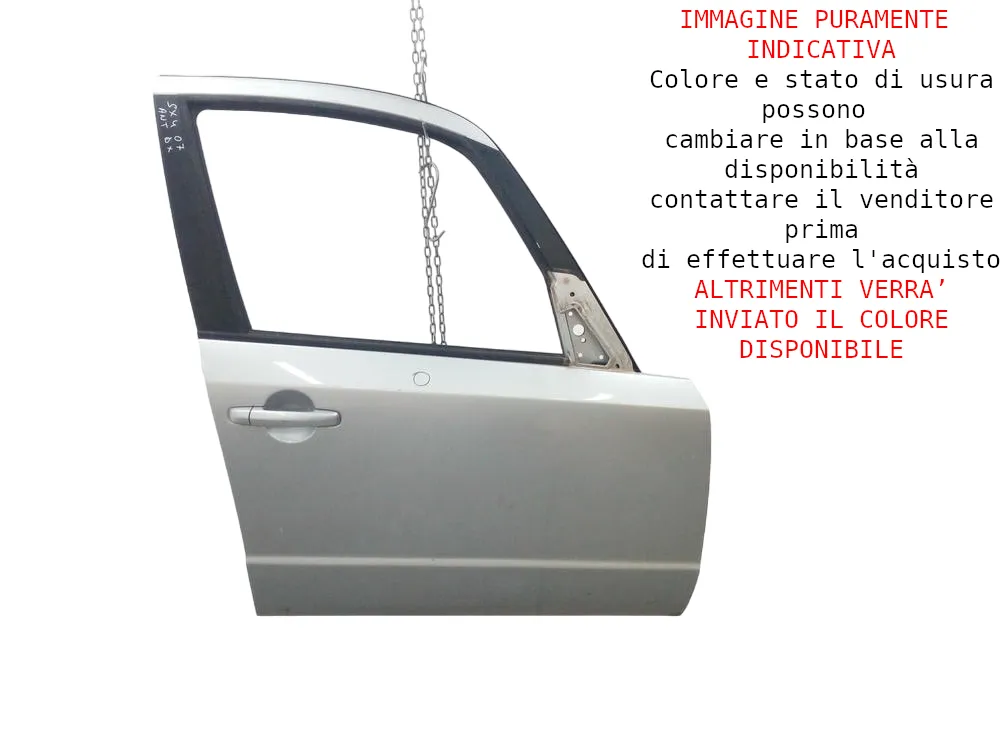 PORTIERA ANTERIORE DESTRA SUZUKI SX4 1° Serie 6800179J00000 (06>)