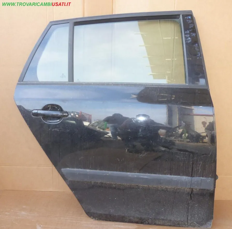 PORTA POST.D. NERO MET CON SERR