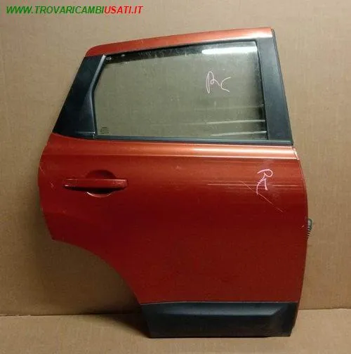 PORTA POST. DX ARANCIO MET. C/A. El. e S. Montante 31.5 cm