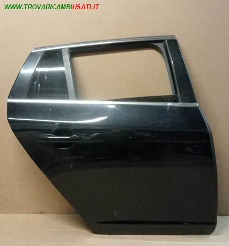 PORTA POST. DX. NERO MET. C/ALZ. E SERR.
