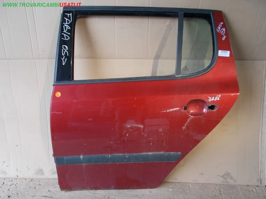 PORTA POST.S. ROSSO MET N. SKODA FABIA (54) 5 porte