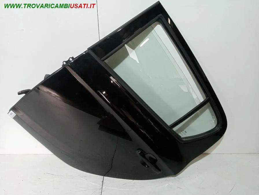 PORTA POST. SX NERO CON ALZ MAN. / SE