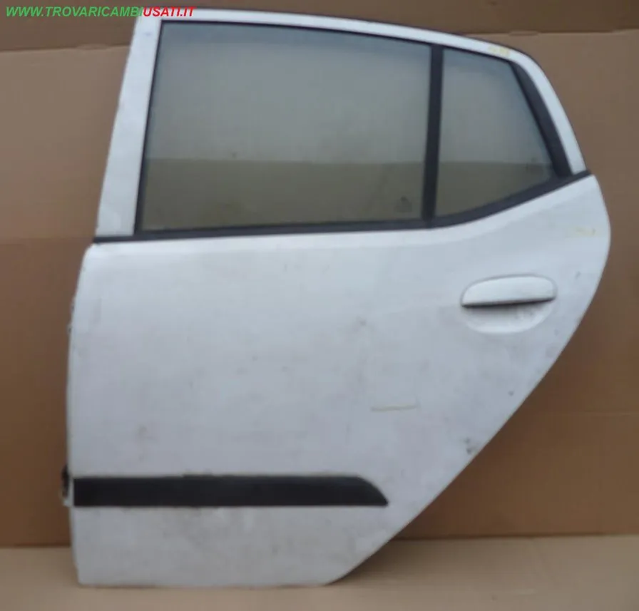 PORTA POST.SX BIANCA C/ALZ. E SERR.