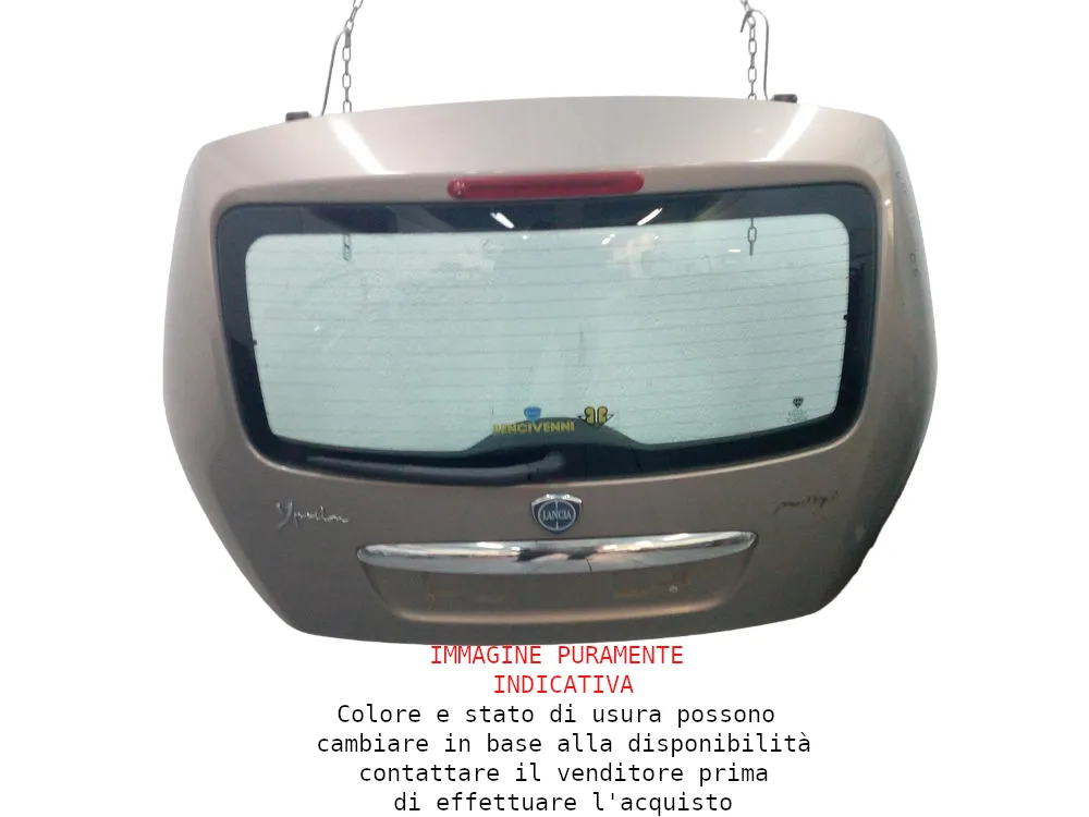PORTELLONE POSTERIORE COMPLETO LANCIA Ypsilon 2° Serie 51744435 con codice motore 199A9000/199A9000 (06>10)