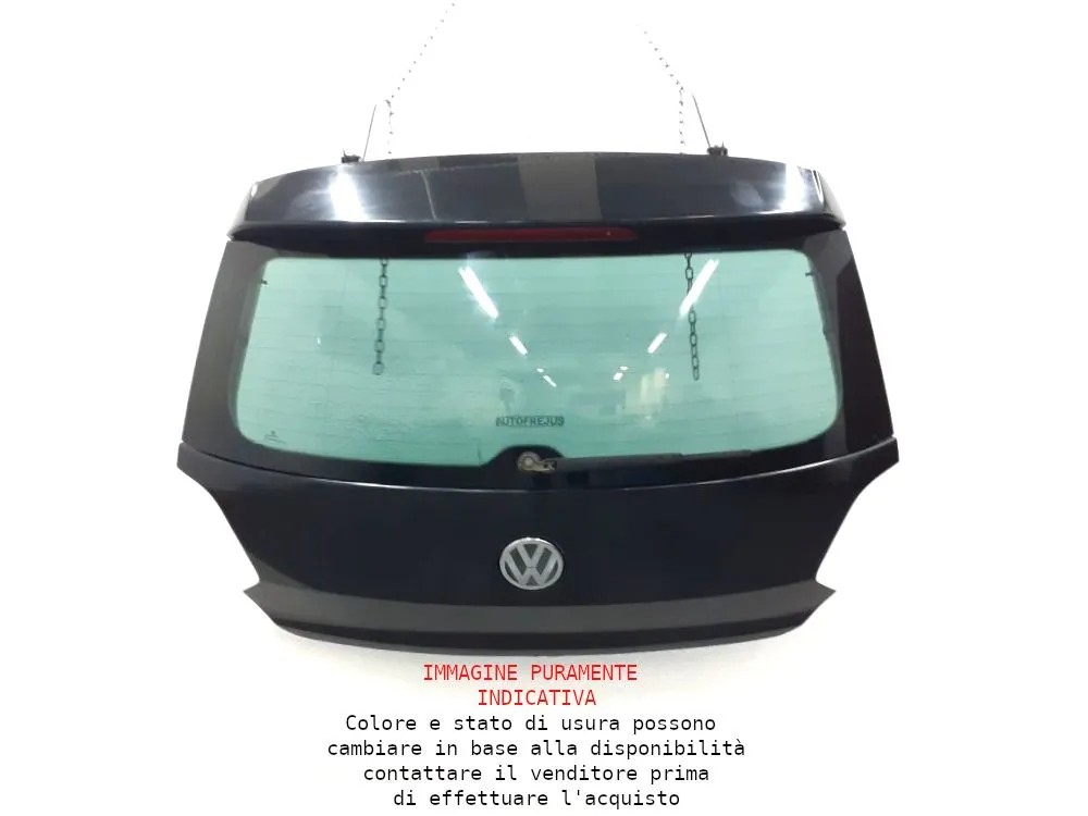 PORTELLONE POSTERIORE COMPLETO con codice 6R6827025C da VOLKSWAGEN Polo 5° Serie 1600 Diesel 66 (2011)