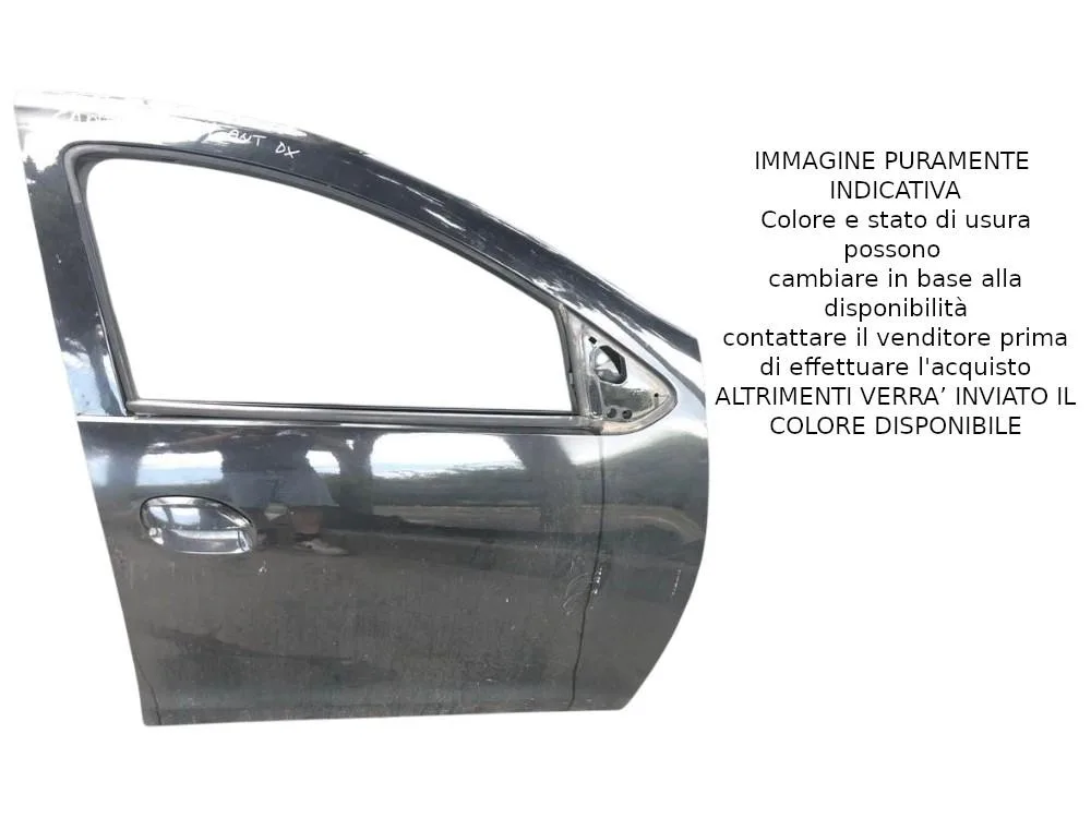 PORTIERA ANTERIORE DESTRA DACIA Sandero Serie II 801007952R con codice motore K9KC6 (12>20)