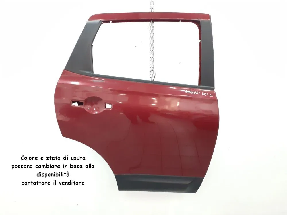 PORTIERA POSTERIORE DESTRA con codice H2100JD0MC da NISSAN Qashqai 2° Serie (10>13)