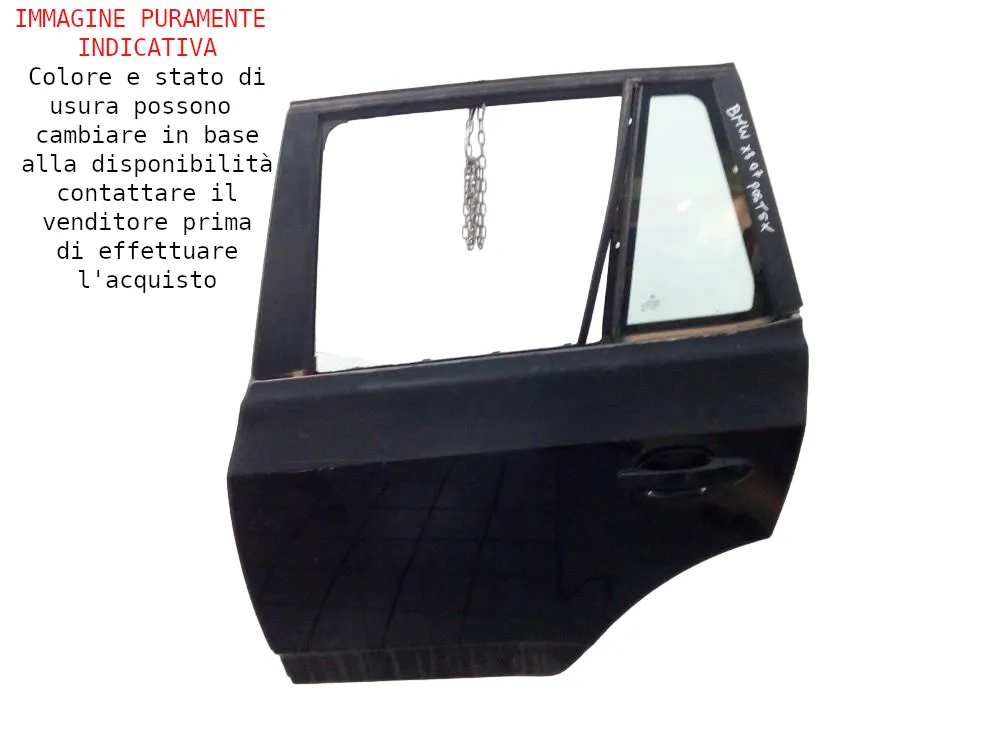 PORTIERA POSTERIORE SINISTRA BMW X3 1° Serie 41003449337 M47 D20 (204D4) (04>10)