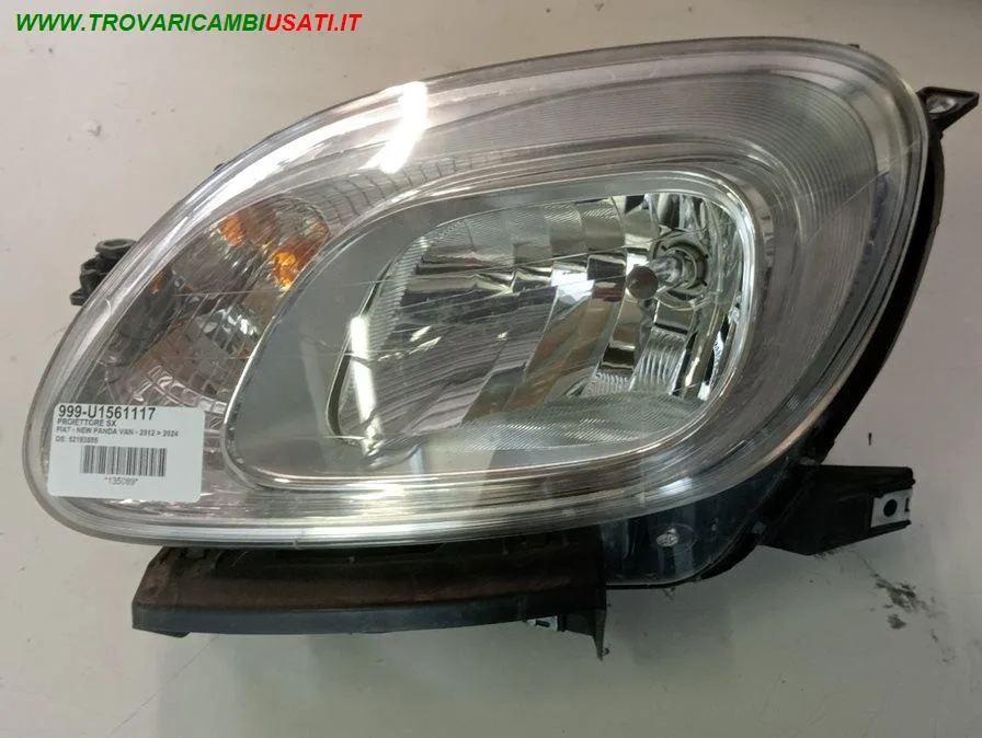 PROIETTORE SX FIAT - NEW PANDA - 2012 > 2024, FIAT - NEW PANDA VAN - 2012 > 2024 CODICE/I: OE 52193555 OE 51843645 FT1244804 999-U1561117 LPN902