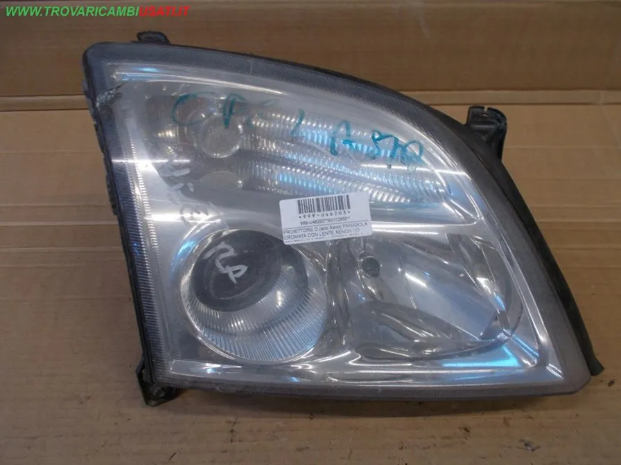 PROIETTORE D.(allo Xeno) PARABOLA CROMATA CON LENTE XENON NO CENTRALINA OPEL VECTRA (Z02) 4p / 5p