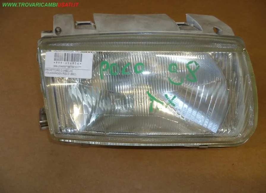 PROIETTORE D.(HELLA) VOLKSWAGEN POLO (86C)