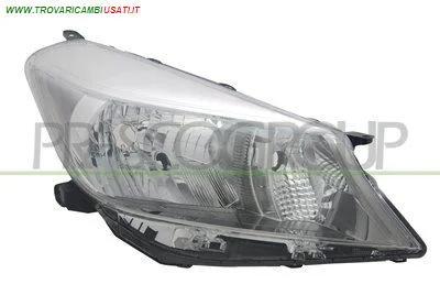 PROIETTORE DESTRO H4-ELETTRICO-CON MOTORE-CROMATO