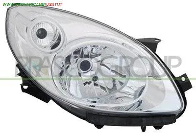PROIETTORE DESTRO H4-ELETTRICO-CON MOTORE-CROMATO