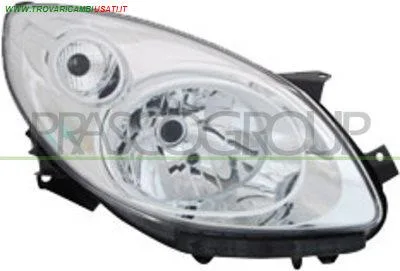 PROIETTORE DESTRO H4-ELETTRICO-SENZA MOTORE-CROMATO