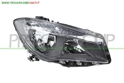 PROIETTORE DESTRO H7+H15-ELETTRICO-CON MOTORE-NERO