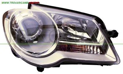 PROIETTORE DESTRO H7+H7-ELETTRICO-CON MOTORE