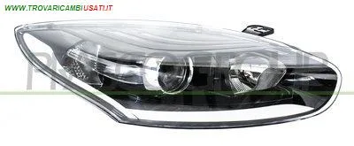 PROIETTORE DESTRO H7+H7-ELETTRICO-CON MOTORE-NERO
