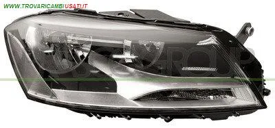 PROIETTORE DESTRO H7+H7-ELETTRICO-CON MOTORE-VERSIONE VALEO