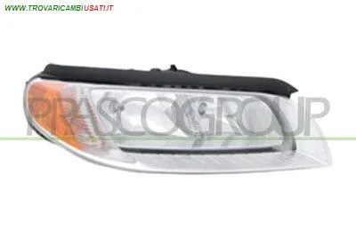 PROIETTORE DESTRO MOD. H7+H9-ELETTRICO-CON MOTORE-CROMATO