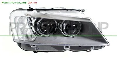 PROIETTORE DESTRO XENON D1S-H7+H7-ELETTRICO-CON MOTORE-NERO-LED BMW - X3 F25 - 2010 > 2014 CODICE/I: OE 63117276992 BM8044913 LPN681