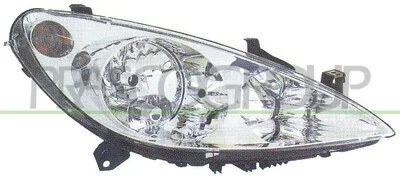 PROIETTORE S.(versione senza fendinebbia) PEUGEOT - 307 - 2001 > 2005, PEUGEOT - 307 CC - 2004 > 2005 CODICE/I: PG4204904 PG4204914 OE 6204Z2