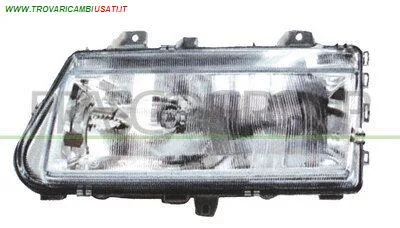 PROIETTORE SINISTRO H1+H1-ELETTRICO-SENZA MOTORE MOD. > 09/98