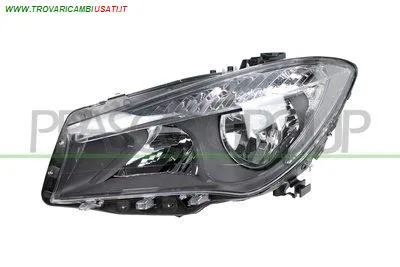 PROIETTORE SINISTRO H7+H15-ELETTRICO-CON MOTORE-NERO