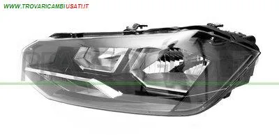 PROIETTORE SINISTRO H7+H7-ELETTRICO-CON MOTORE