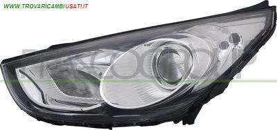 PROIETTORE SINISTRO H7+H7-ELETTRICO-SENZA MOTORE