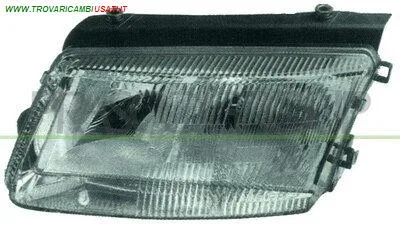 PROIETTORE SINISTRO MOD. H7+H1-ELETTRICO-SENZA FENDI