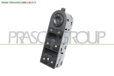 PULSANTIERA ALZACRISTALLO PORTA ANTERIORE SINISTRA-NERA-4 INTERRUTTORI-18 PINS