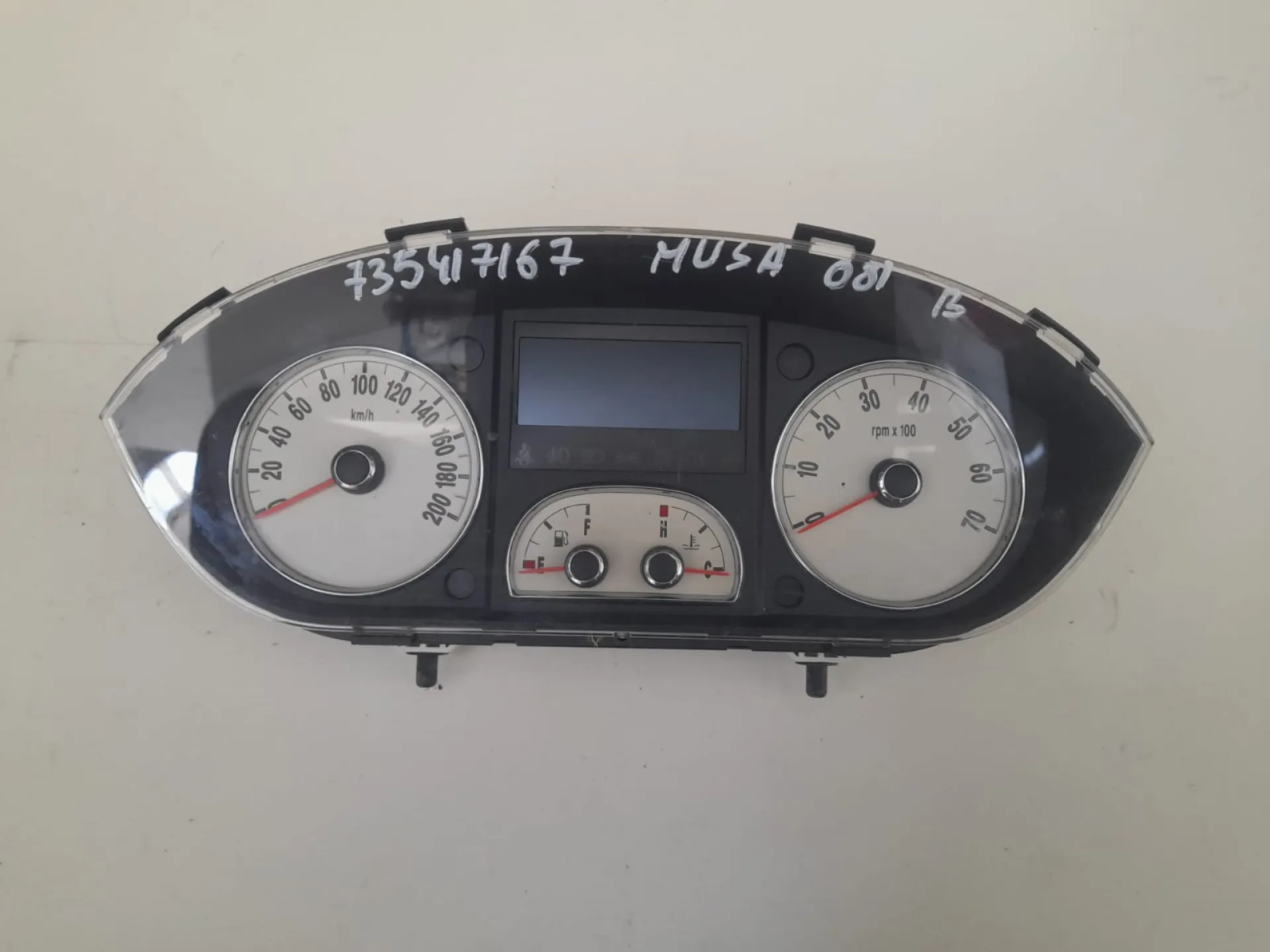 Quadro strumenti Lancia Musa 1.4 B del 2008 CODICE RICAMBIO : 735417167