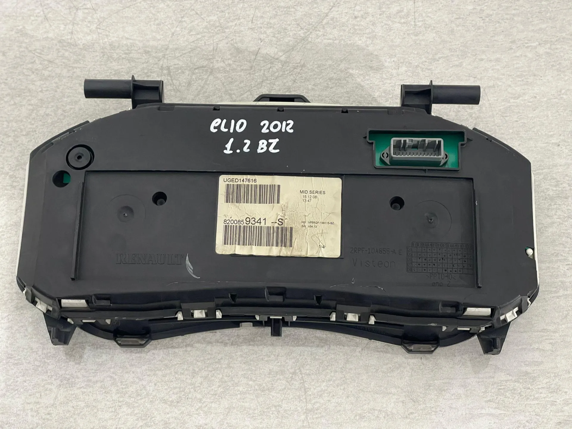 QUADRO STRUMENTI con codice 8200859341 da RENAULT Clio Serie (08>15)