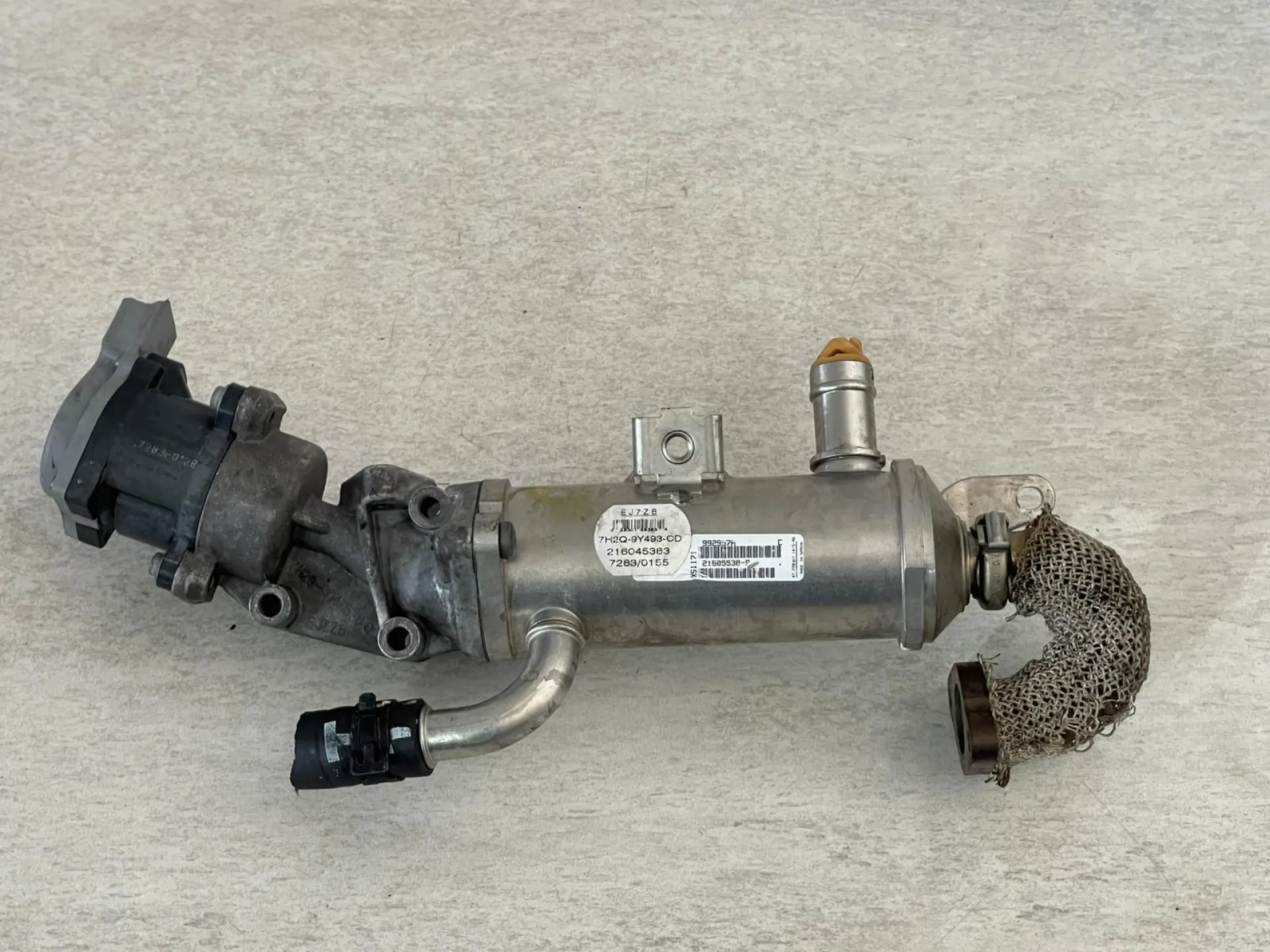RADIATORE SCARICO GAS EGR con codice 7H2Q-9Y493-CD da LAND ROVER Range Rover SPORT Diesel 2700 (05>13)