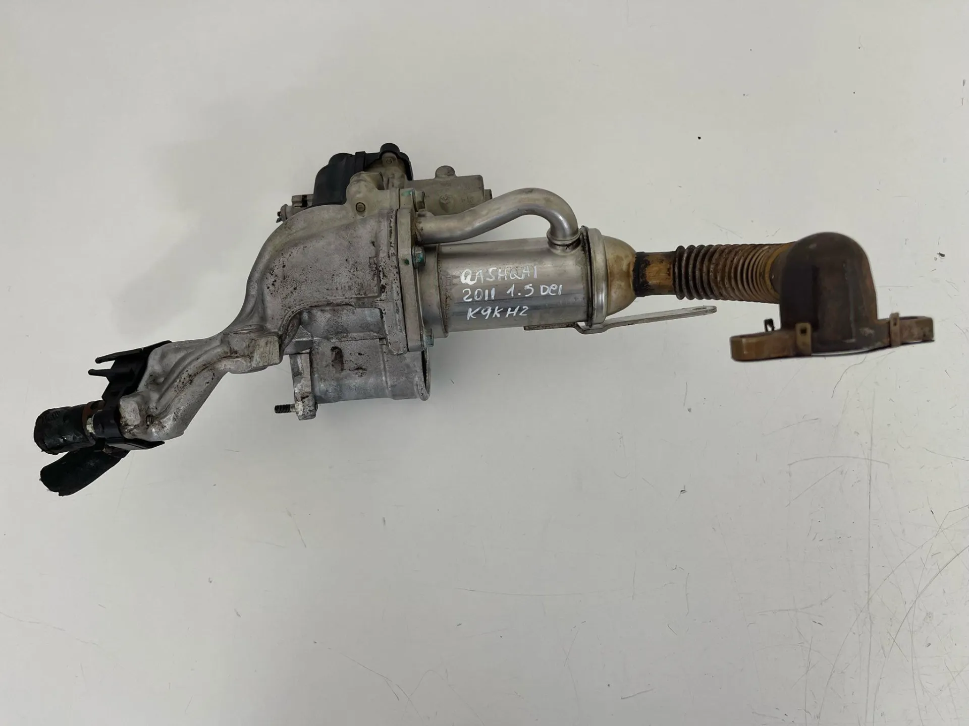 RADIATORE SCARICO GAS EGR con codice 147352070P da NISSAN Qashqai 2° Serie con codice motore K9K H2/K9K H2 Diesel 1500 (10>13)