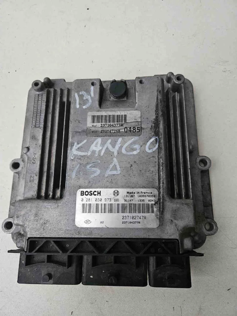 Centralina motore RENAULT Kangoo 4° Serie del 2008 - 2012  CODICE RICAMBIO : 0281030973