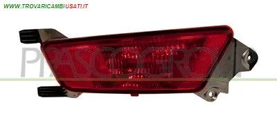RETRONEBBIA SINISTRO-CON PORTA LAMPADA