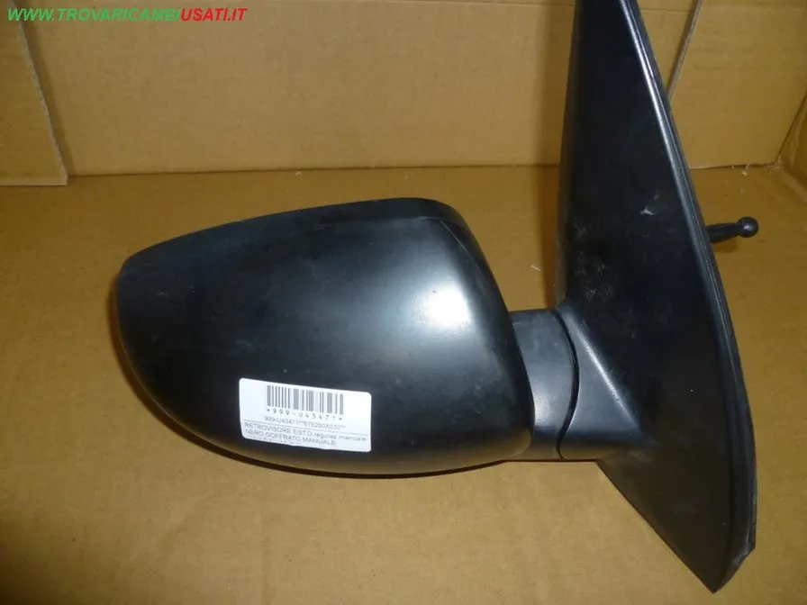 RETROVISORE EST.D.regolaz.manuale NERO GOFFRATO MANUALE HYUNDAI i 10 (PA)