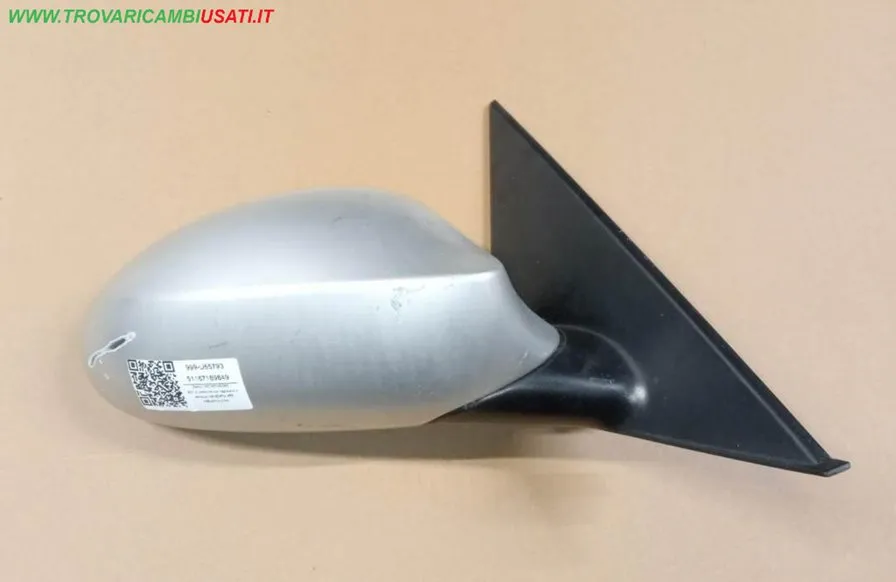 RETROVISORE EST.D.(versione con regolazione elettrica) ARGENTO VTR AZZURRO 5 PIN