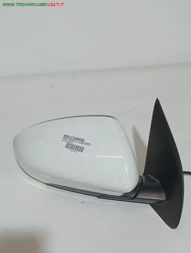 RETROVISORE EST DX RICHIUDIBILE BIANCO 7 PIN