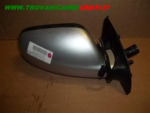 RETROVISORE EST. REGOLAZ. ELETTR. D. ARGENTO 6 FILI ( 2 S: 5FILI NERO + 2FILI ROSSA) PEUGEOT 307 (T6)